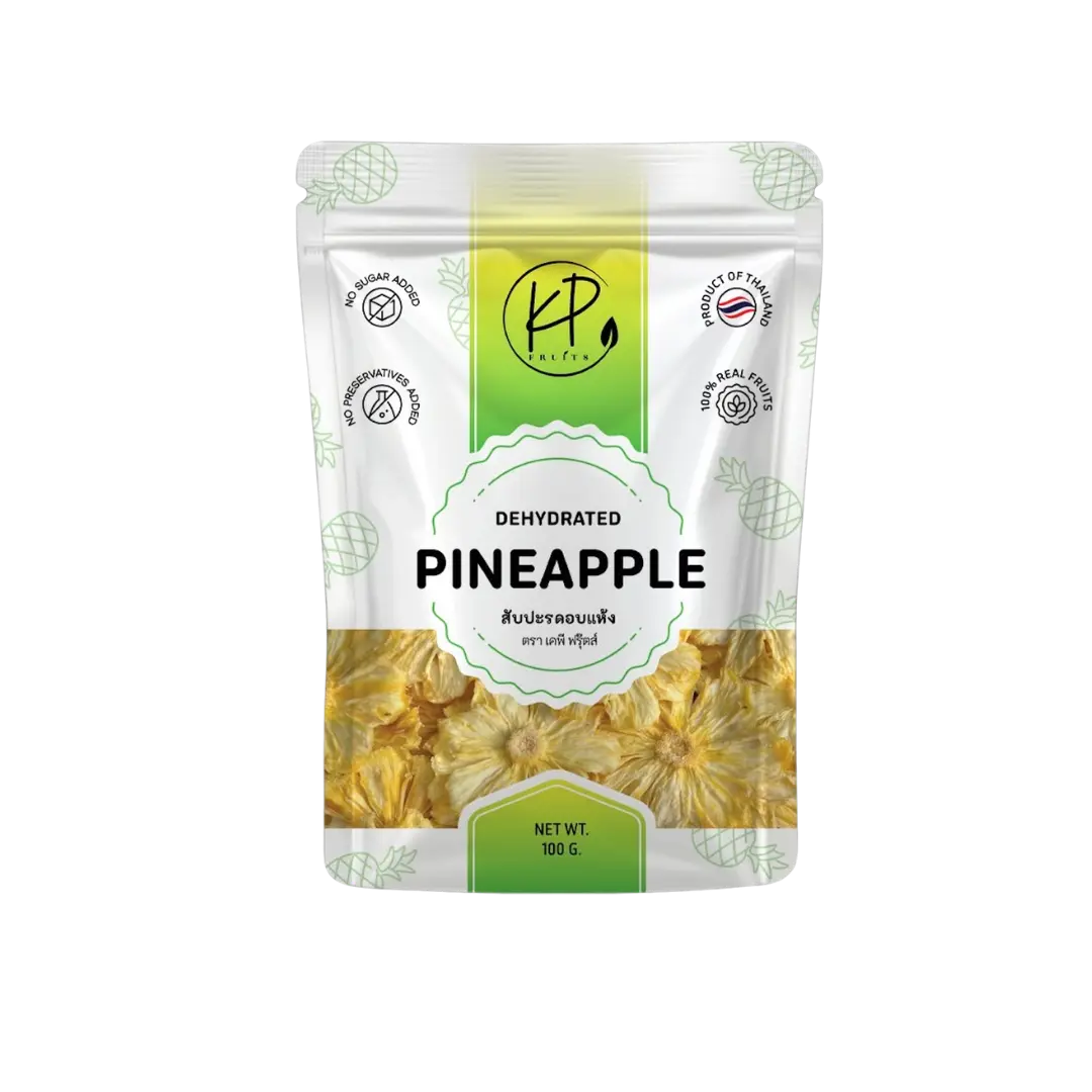 Dehydrated pineapple from Thailand
