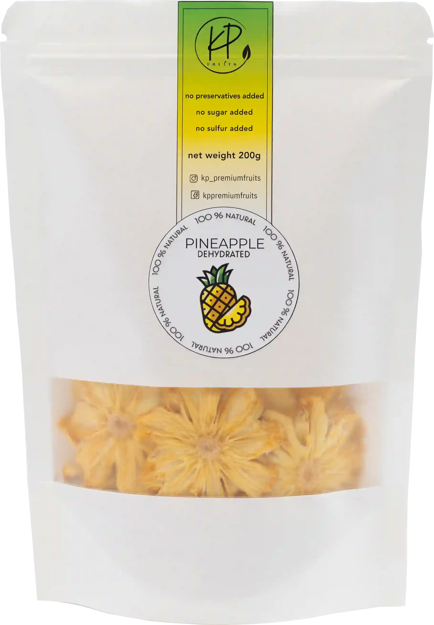 pineapple dry fruit offers the delectable essence of pineapple in a dried form, making it a convenient and flavorful snack.